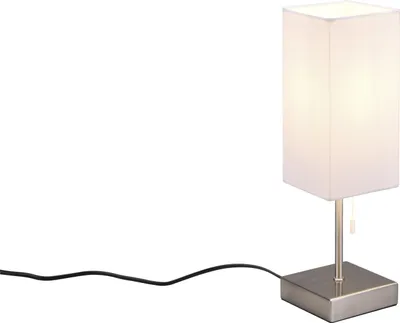 Produktbild von Reality Leuchten Tischleuchte Ole weiß 35 x 10 cm