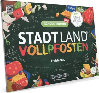 Immagine prodotto di DENKRIESEN - STADT LAND VOLLPFOSTEN® - EDIZIONE SCUOLA - "Freistunde." - A4