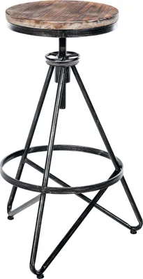 Produktbild von Barhocker HLO-CP22  silber