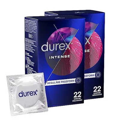 Produktbild von Durex Intense Kondome 2 x 22 Stück