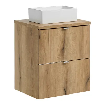 Produktbild von Waschtisch 50cm, in Eiche, NEWPORT-56-OAK