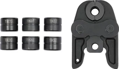 Zdjęcie produktu dla Tłoczki do rur – profil TH 16/20/26/32 mm – stal tytanowa – do rur kompozytowych/wielowarstwowych z aluminium – czarne