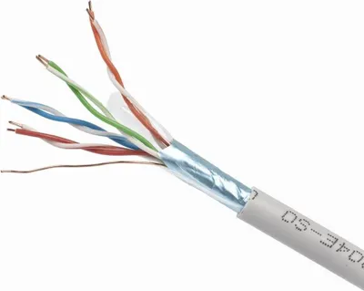 Image de gembird CAT5e FTP LAN-Kabel (Premium CCA), massiv, 100 m