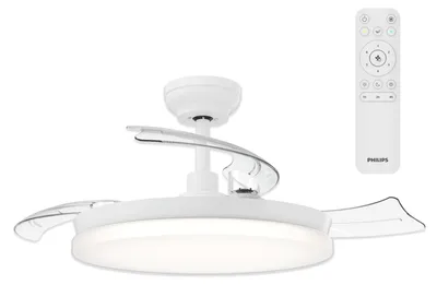 Produktbild von Philips Solr Deckenventilator mit Beleuchtung, LED, IP20, Weiß