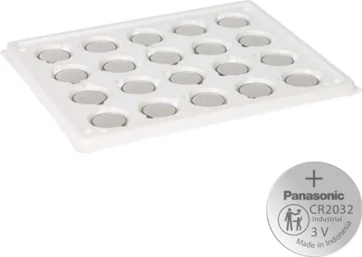 Produktbild von 20x Panasonic CR2032 Batterie Lithium Knopfzelle CR2032BS Bulk