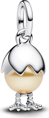 Immagine prodotto di Pandora Ciondolo Donna Uovo di Pasqua Perlato Argento Sterling 793748C01
