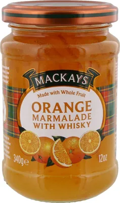 Produktbild von MACKAYS Orangenmarmelade mit Whisky, 340g