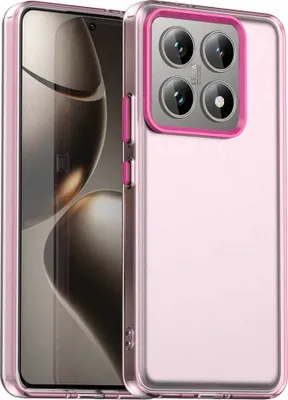 Image de Etui pour Xiaomi 14T Pro, étui fin semi-transparent mat anti-choc Rouge