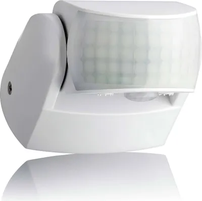 Produktbild von Bewegungs Melder Außen Aufputz Wand Infrarot 2 Sensoren 360° LED geeignet SEBSON