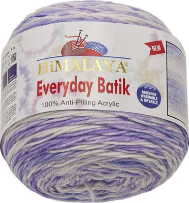 Immagine prodotto di HiMALAYA EVERYDAY BATIK - 140 g / 350 m - Bianco, viola