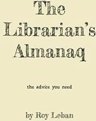 Obrázek produktu pro The Librarian's Almanaq