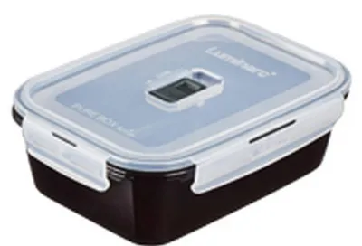 Produktbild von Black Box Active rechteckig 122cl mit Deckel - 6 Stück