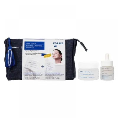Zdjęcie produktu dla Korres Jogurt grecki + krem probiotyczny 40 ml + serum 15 ml