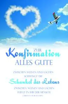 Produktbild von AV - Konfirmation - Glückwunschkarte im Format 11,5 x 17