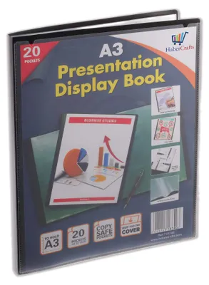 Productafbeelding van Presentatiemap met 20 Hoezen, A3-40 Pagina's