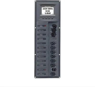 Produktbild von BEP Marine Digitaler AC-Hauptleistungsschalter 230V | 900-AC2V-ACSM