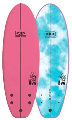 Produktbild von Ocean & Earth The Bug 4´8´´ Surfbrett Rosa 142.2 cm Rosa 142.2 cm