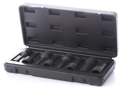Produktbild von Yato YT-1066, 8 Stück(e), Hex (metrisch), Chrom-Molybdän-Stahl, 25,4 / 2 mm (1 / 2"), Hexagonal