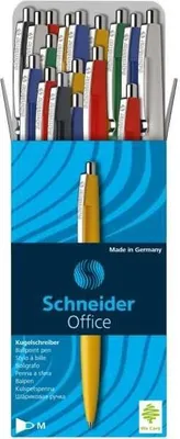 Produktbild von Schneider Kugelschreiber Office 50er Pack sortiert, Mine blau