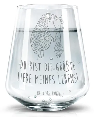 Produktbild von Mr. & Mrs. Panda Glas Giraffe Kind - Transparent - Geschenk, Wasserglas, Lieblingsmensch, Mama, Sohn, Afrika, Tochter, Dekoglas, Mutter, Trinkglas, Tumbler, Trinkgefäß