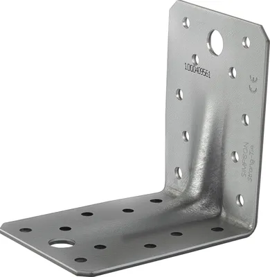 Produktbild von ABR90 Klassischer verstärkter Winkelverbinder 90x90x65x2,5mm