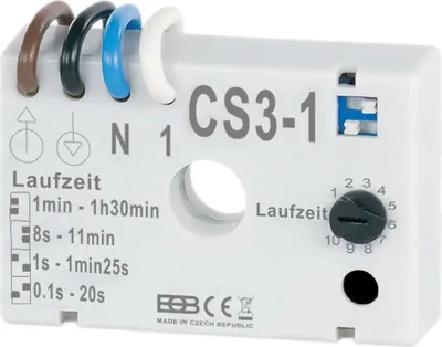 Produktbild von Elektrobock CS3-1 Nachlaufrelais Unterputz
