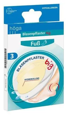 Produktbild von Blasenpflaster Big 9,6x6,6cm Höga 3 St