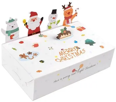Produktbild von Kraftpapier- Geschenkzakjes 10er Pack - 15x9x4 cm - Feestliche Cadeauverpackung