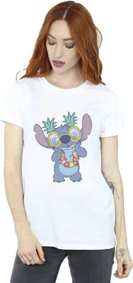 Produktbild von Disney - "Tropical Fun" T-Shirt für Damen BI29848 (XXL) (Weiß)