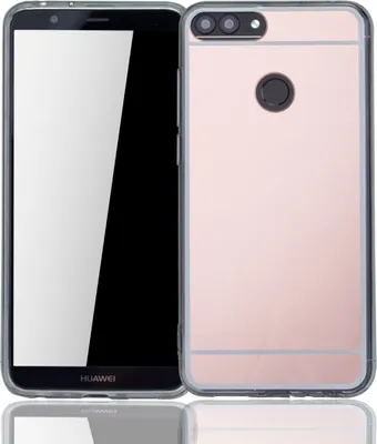 Zdjęcie produktu dla Etui na telefon komórkowy Huawei Honor 7s Mirror Soft Case Protective Cover Rose Gold