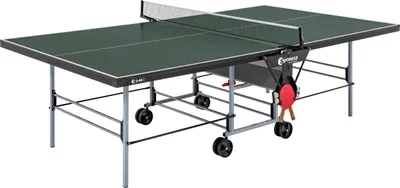 Produktbild von Sponeta S 3-46 i Indoor-Tischtennisplatte, 19mm, grün, mit Netz; 202.5410/L