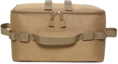 Produktbild von Aufbewahrungstasche für Campingausrüstung - Gelb - 34 x 17 x 19 cm - Abriebfest und wasserdicht - Für Outdoor-Aktivitäten