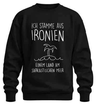 Imagen del producto de Camiseta/sudadera uni, estilo minimalista, con motivos de ironía, sarcasmo e humor, color , talla M