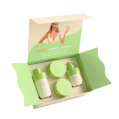 Produktbild von Glow-Girl Set Milky Mango Matcha Latte Kiss