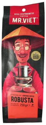 Produktbild von Mr. Viet Coffee Vietnam Kaffee gemahlen Robusta 250g