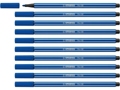 Obrázek produktu pro STABILO Pen 68 Plstěné pero modré 1 kus(y)