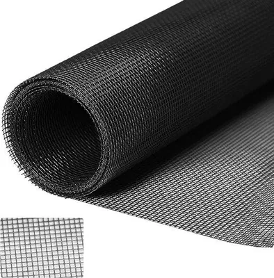 Immagine prodotto di Zanzariera nera 120x250 cm per porta-balcone