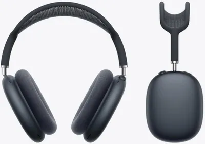 Produktbild von AirPods Max 2 Midnight – Over-Ear-Bluetooth-Kopfhörer mit ANC, Transparenzmodus, 3D-Audio, Head-Tracking, Adaptivem EQ, USB-C, Bluetooth 5.0