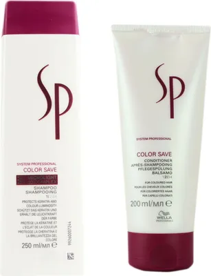 Produktbild von Wella SP Color Save 250 ml Shampoo & 200 ml Conditioner Set