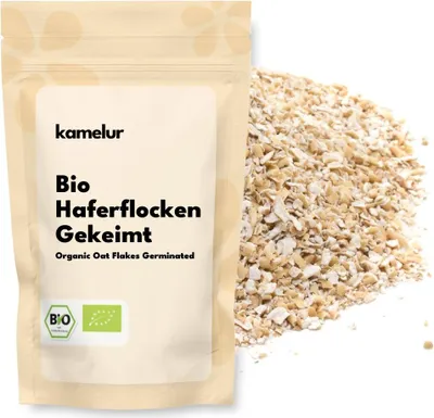 Produktbild von Kamelur® Bio Haferflocken gekeimt 1 kg