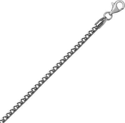 Produktbild von 925 Sterling Silber (Rhodiniert) Damen - Kette - 46cm*2mm; TRS24446L18