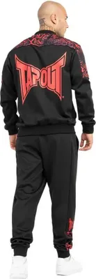 Image de Survêtement homme coupe normale ROOTS TAPTRACK Black/Red/Aubergine S Tapout