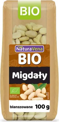 Obrázok produktu pre BLANŠOVANÉ MANDLE 100 g - NATURAVENA