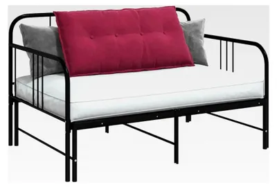 Produktbild von Rücken Kissen Weinrot 100 x 50 cm Cordstoff
