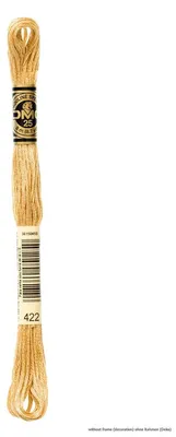 Produktbild von DMC Stickgarn Mouline Special 117MC -422, 6-fädig, 8m