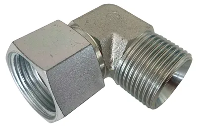 Produktbild von Hydraulikverschraubung Winkel 90° BSP 1/4“