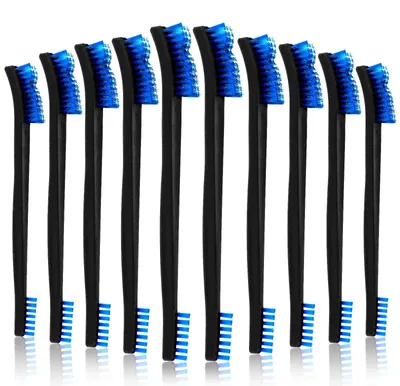 10er-Set kleine Reinigungsbürsten, 17 cm, doppelseitig