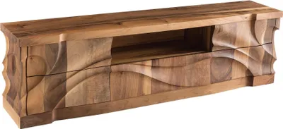 Immagine prodotto di Elegante console in legno marrone dal design senza tempo
