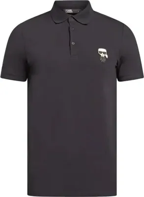 Produktbild von Karl Lagerfeld Herren-Poloshirt, marineblau, Größe M