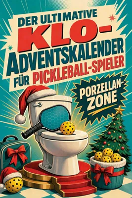 Produktbild von Der ultimative Klo-Adventskalender für Pickleball-Spieler